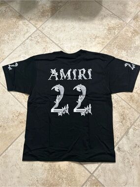 Amiri 22 T-shirt Black Size XL